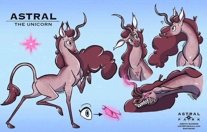 Astral Model Sheet