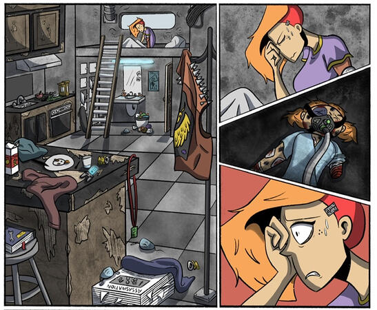 DMcomic page